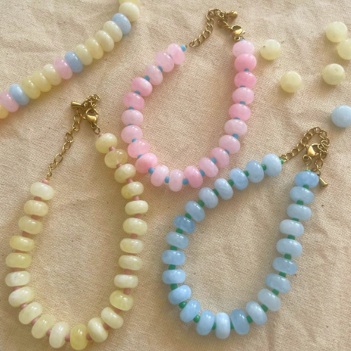 Jade Pastel Bracelet