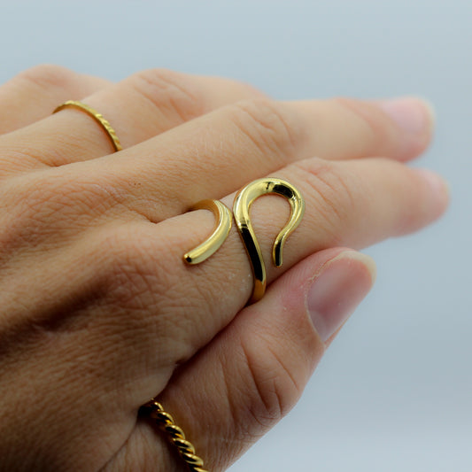 Open Curvy Ring