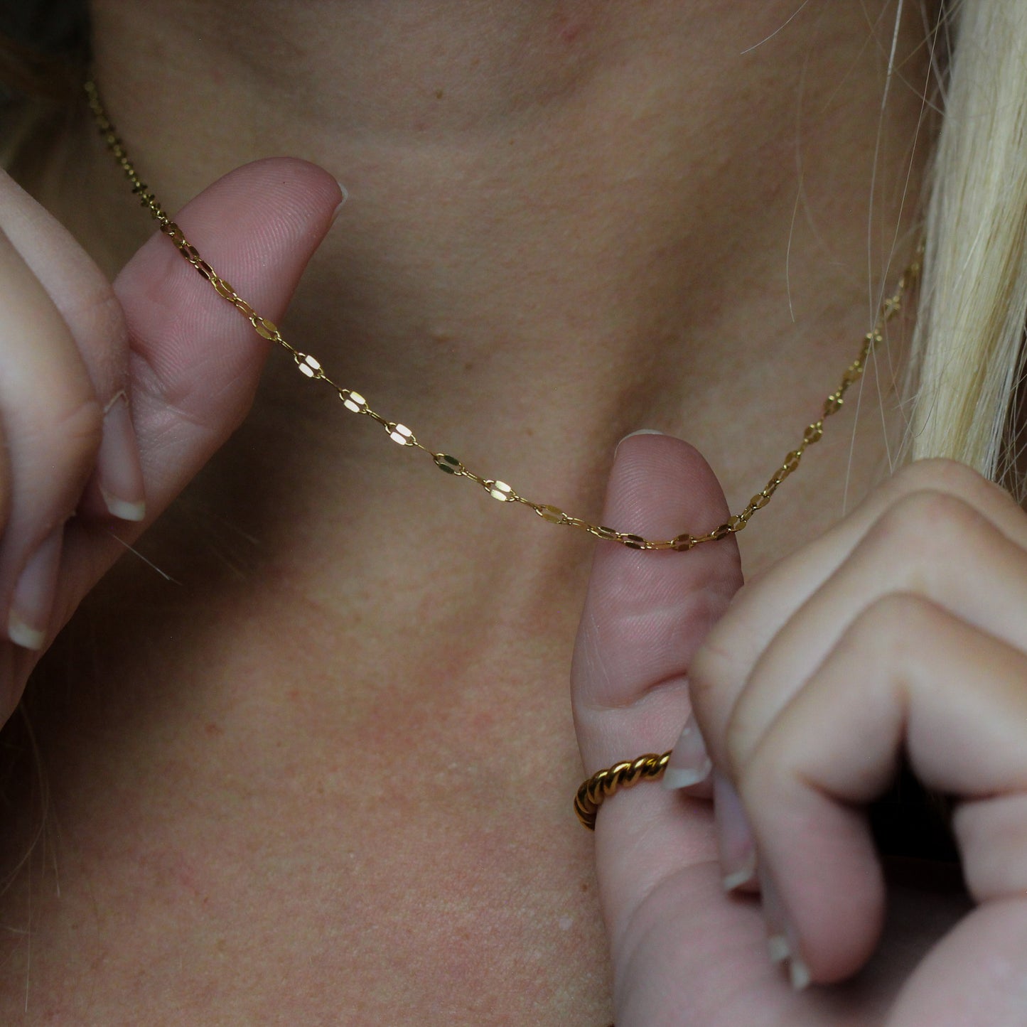 Flat Chain Necklace