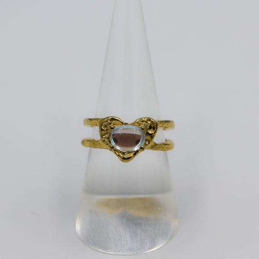 Lunar Heart Ring