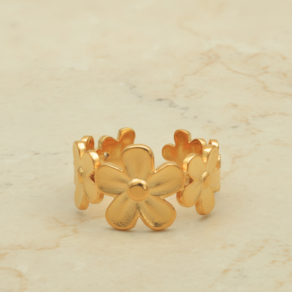 Open Flower Ring / Fingerring