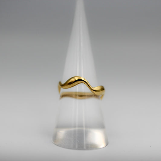 Open Wave Ring