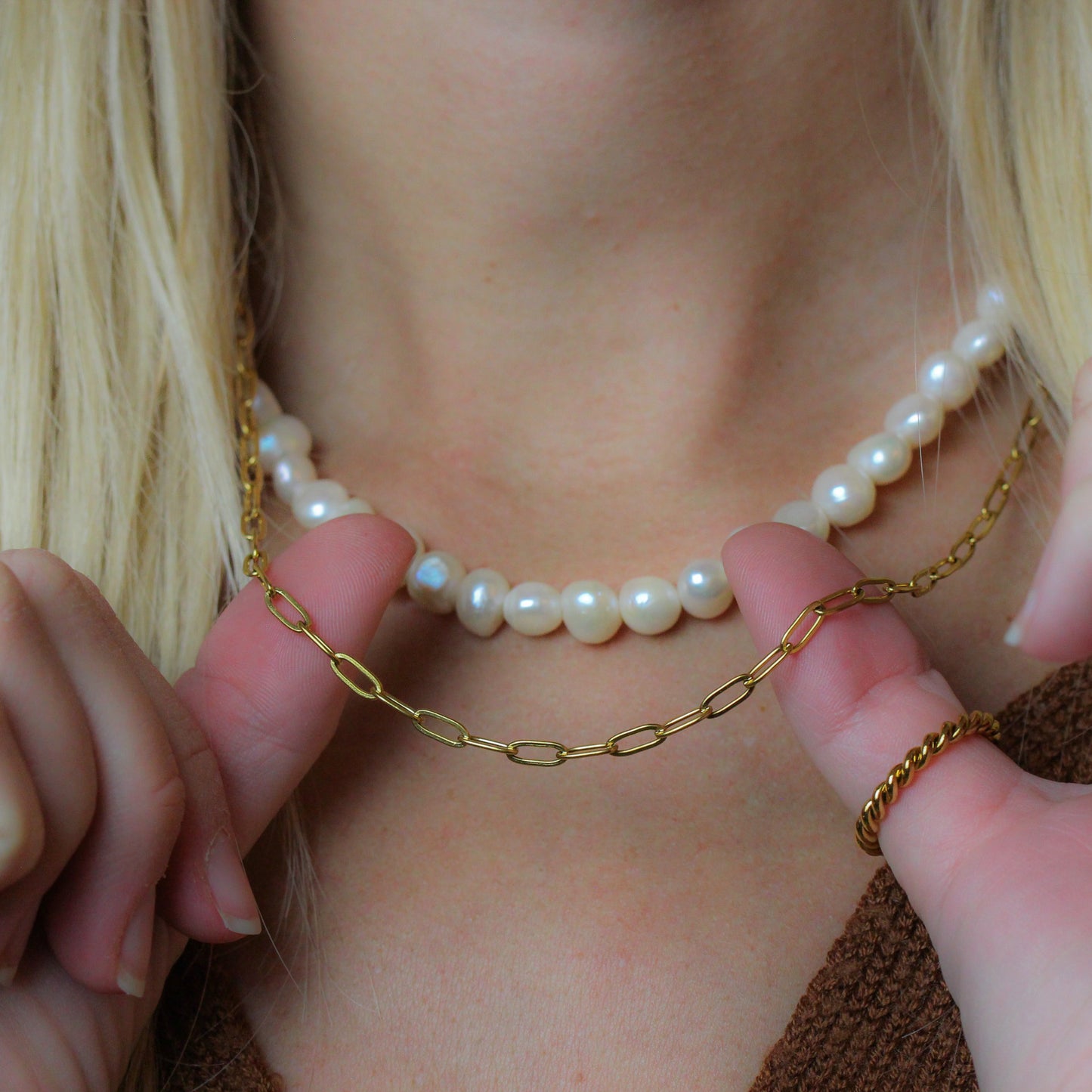 Chunky Ovale Necklace