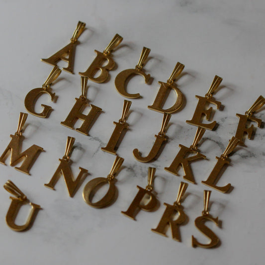 1 x Letter vedhæng