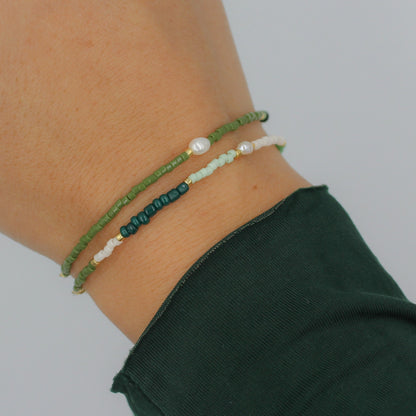 Bracelet // Dark Green