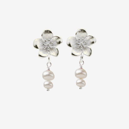 1 x Flower Pearl Earstick