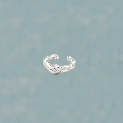 Chunky Earcuff i sølv
