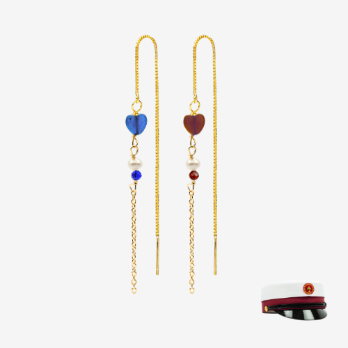 1 x Heart Crystal Chain // Studenter edition