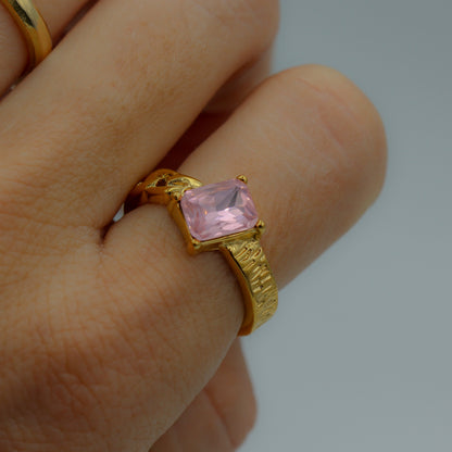 Pink Sparkling Ring