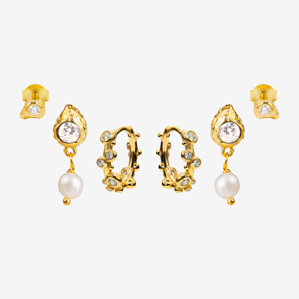 Sparkling Earring sæt