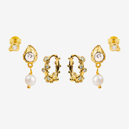 Sparkling Earring sæt