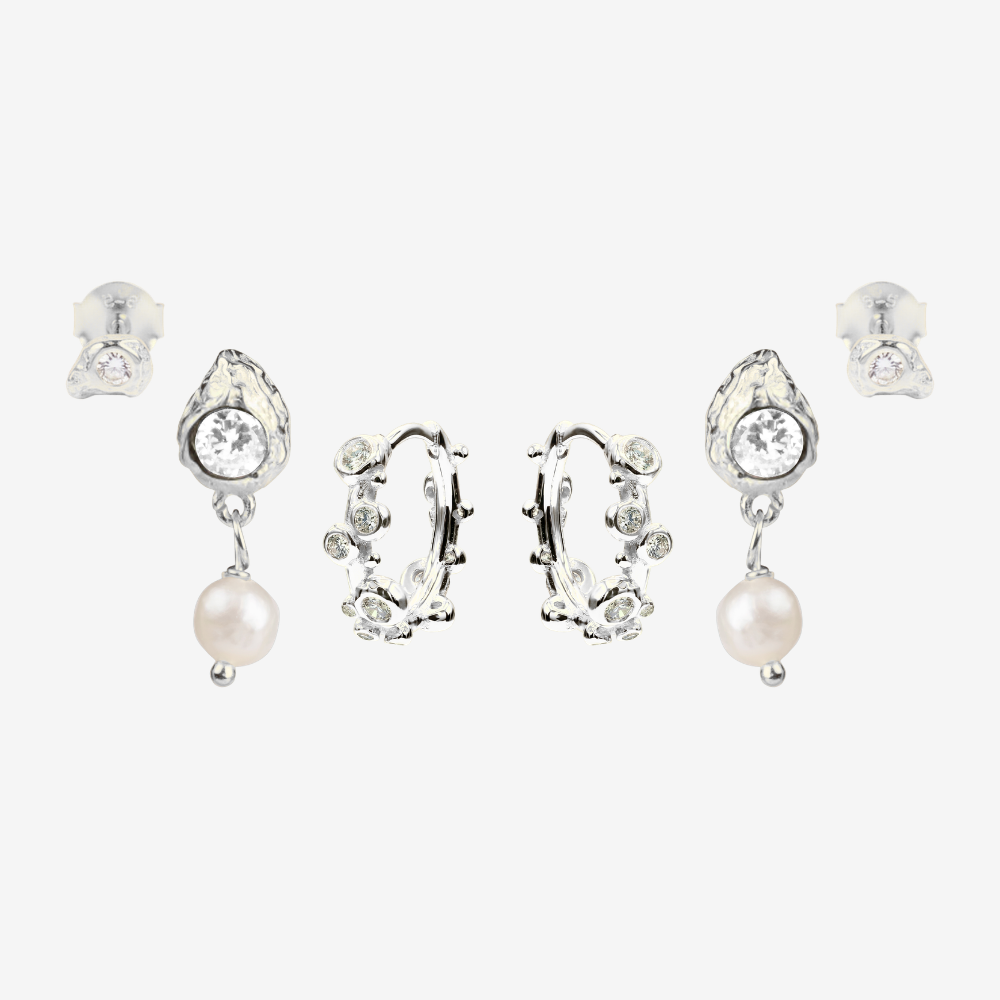 Sparkling Earring sæt