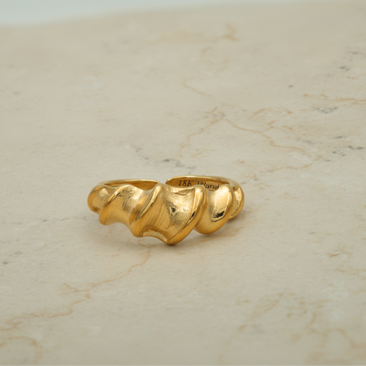 Open Swirl Ring / Fingerring