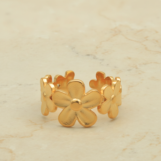Open Flower Ring / Fingerring