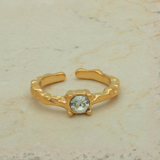 Open Stone Ring / Fingerring