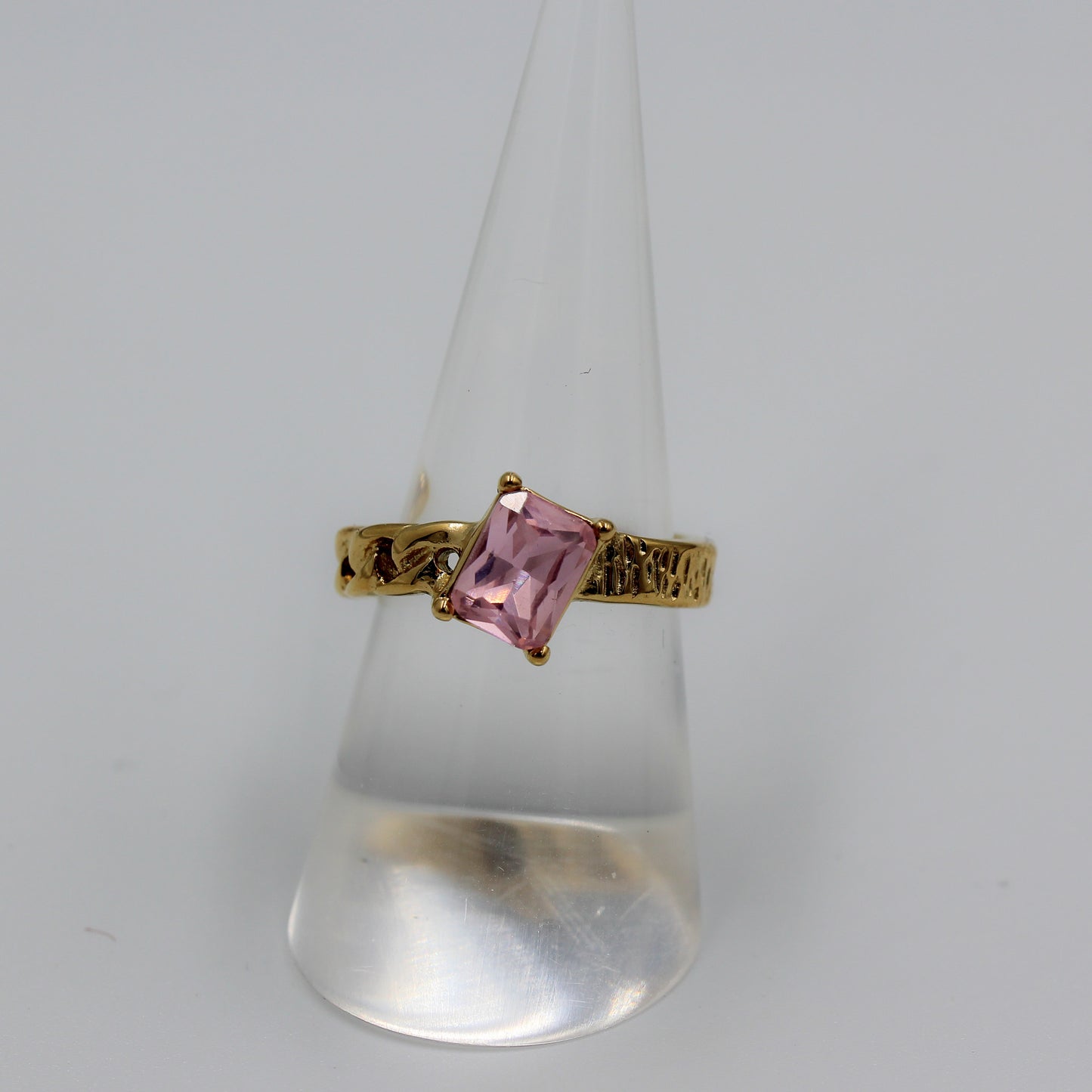 Pink Sparkling Ring