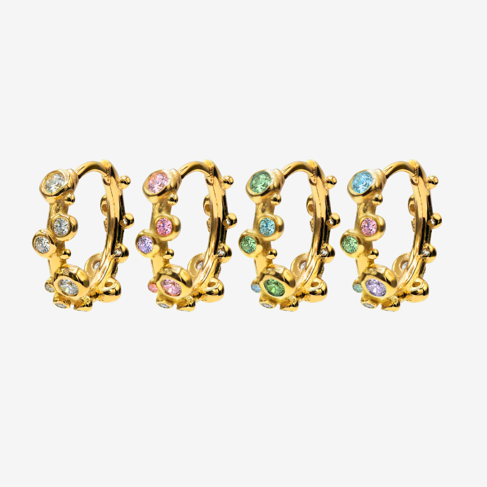 Crystal Hoop / ørering
