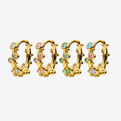 Crystal Hoop / ørering