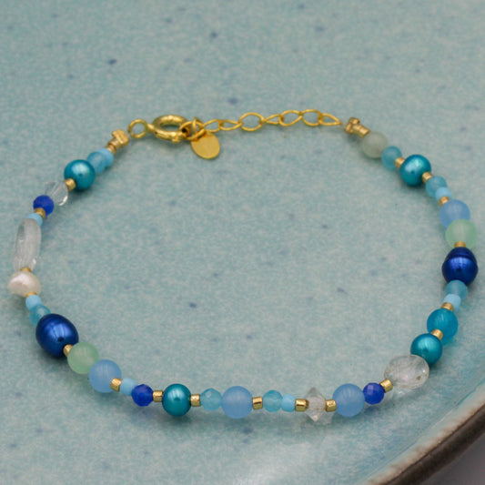 Crystal Bracelet // Blue