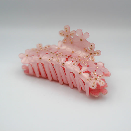 Hair clip // Flowerpower Light Pink