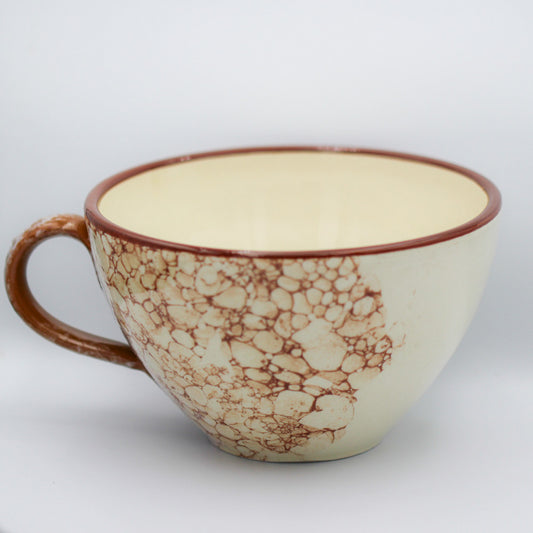 Jumbo Tea Bowl // Bubble Brown